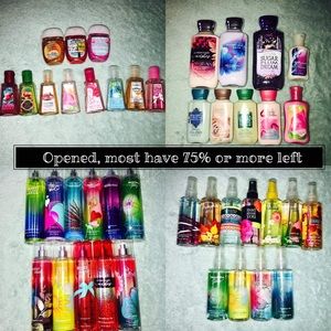 Used bath and body works